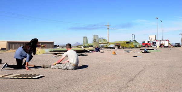 Aircraft crash emergency management exercise