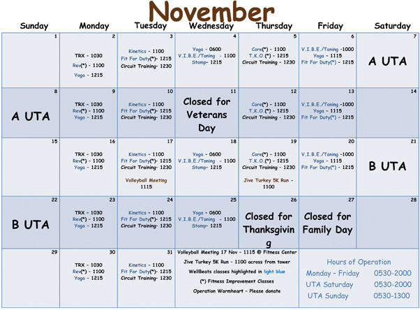 march air reserve base exercise schedule