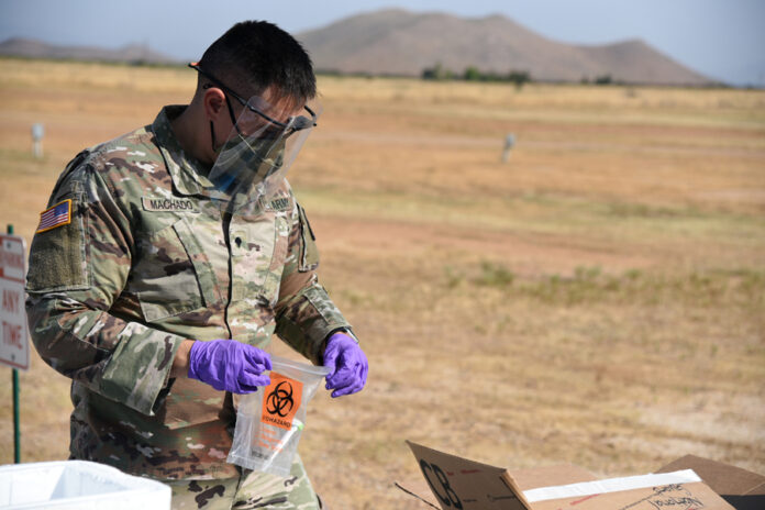 AZNG hosts COVID-19 test site in Cochise County