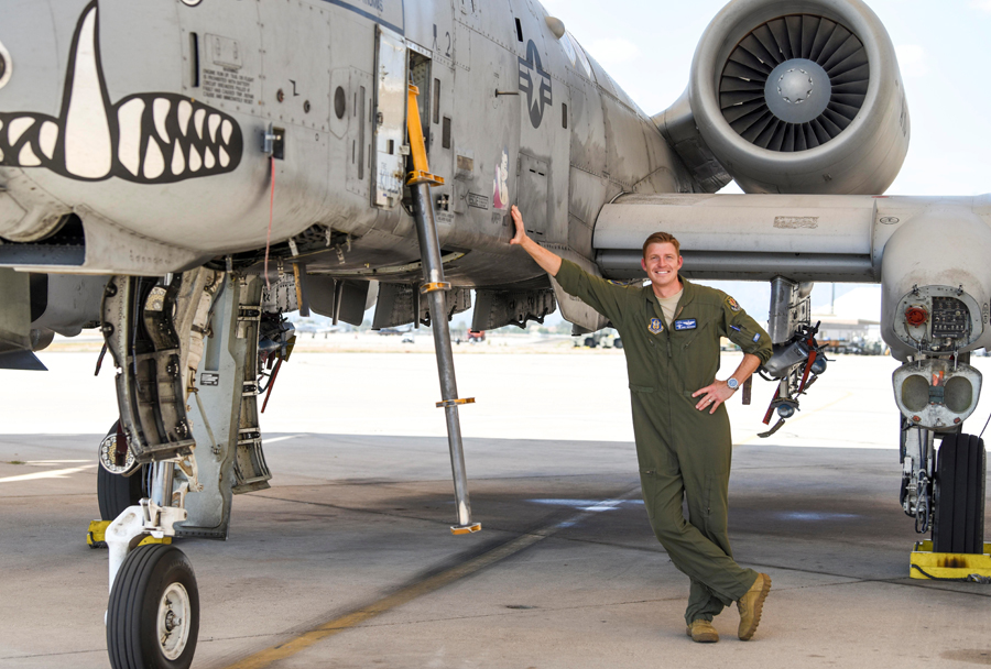 Maj. James “GoFUR” Buchanan, 47th Fighter Squadron instructor pilot