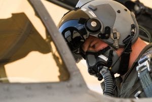 First Lt. Sean Hathaway, student pilot