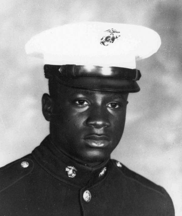 Marine Corps Private 1st Class Robert H. Jenkins Jr., Medal of Honor recipient.