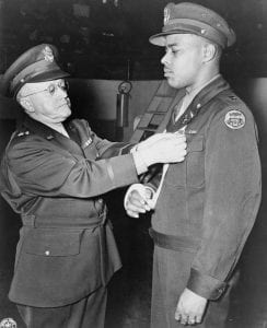 Army Capt. Charles Thomas received the Distinguished Service Cross