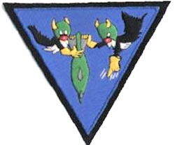 The 477th Bombardment Group logo.