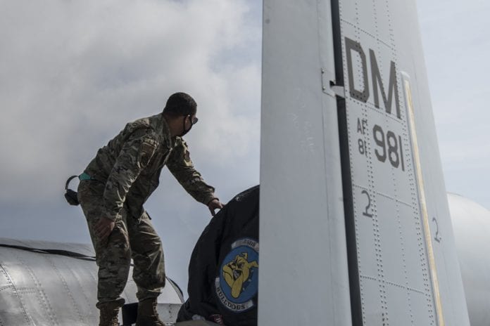 DM training1 A U.S. Airman from the 354th Aircraft Maintenance Unit