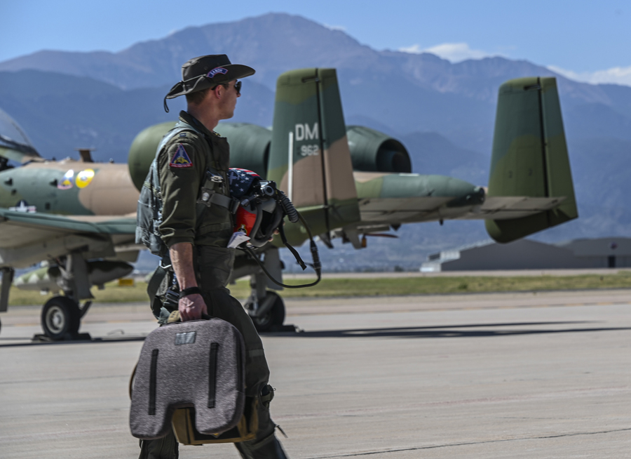 Service members participate in Colorado Rockies military
