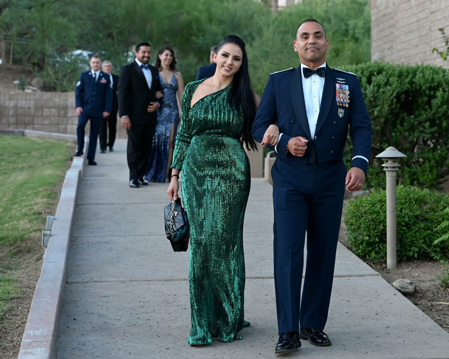 Air force deals ball dress