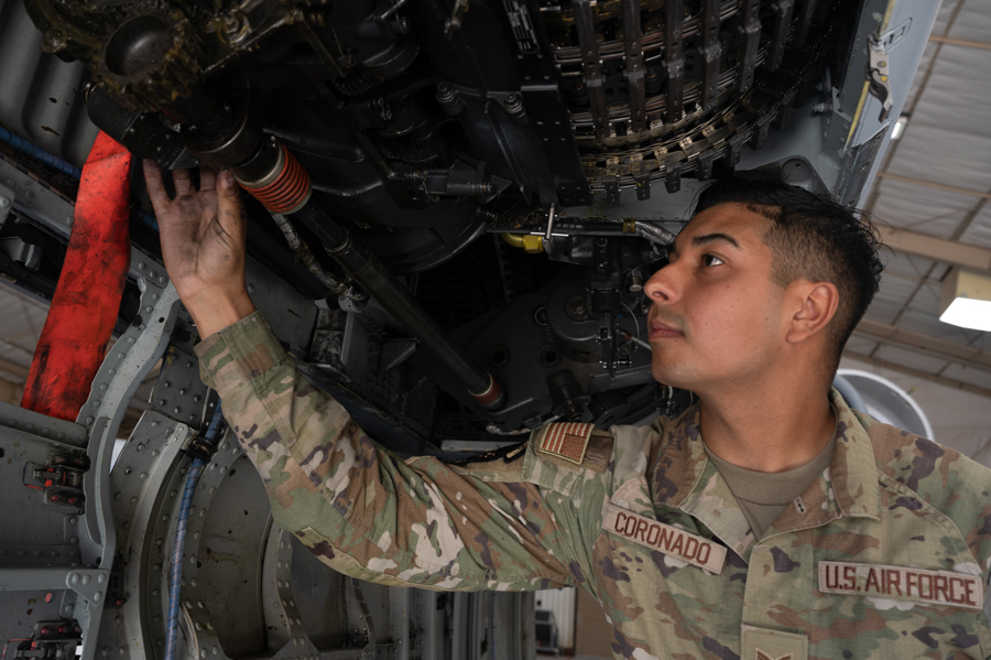 Air Force photograph by Airman 1st Class Jasmyne Bridgers-Matos
