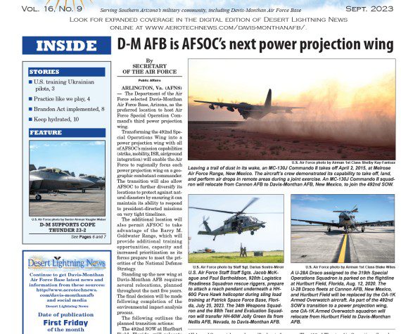 Desert Lightning News So. AZ Edition News – September 2023