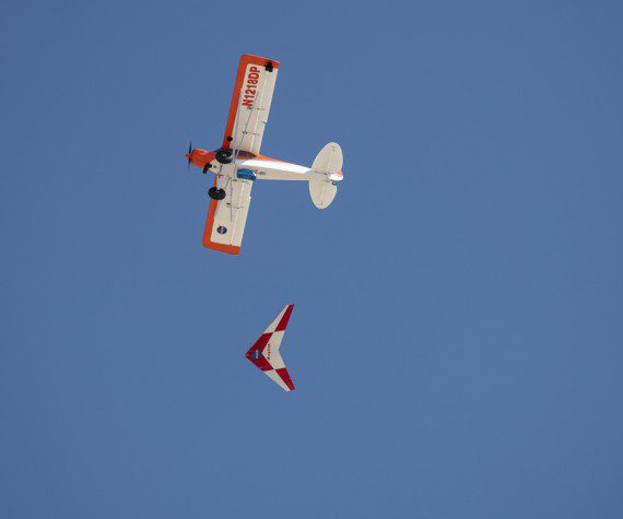 The Preliminary Research Aerodynamic Design to Land on Mars, or Prandtl-M, glider flies after a magnetic release mechanism on the Carbon-Z Cub was activated to air launch the aircraft. A team from NASA’s Armstrong Flight Research Center in Edwards, Calif., conducted the successful research flight.
