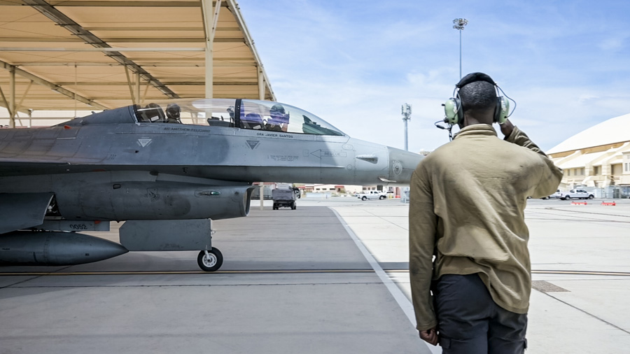 Air Force photograph by Giancarlo Casem