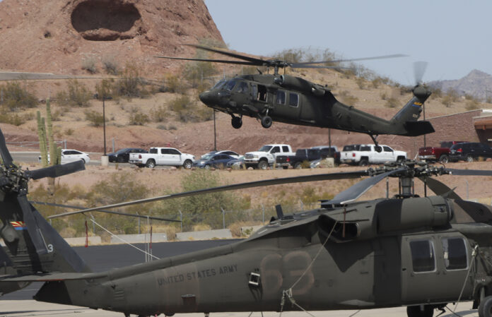AZNG departs to California to help fight wildfires