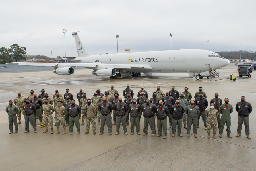 U.S. Airmen and Soldiers
