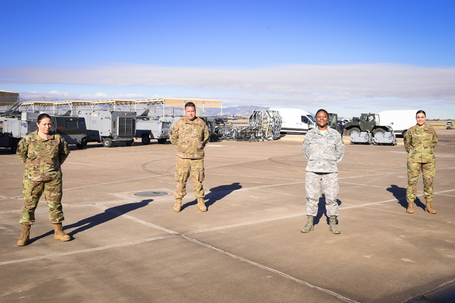 Master Sgt. Leah Taddei, outgoing 944th Operations Group career assistance adviser