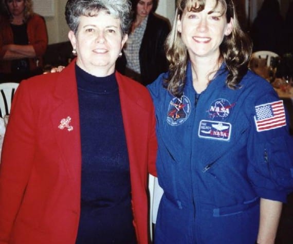 Astronaut Pam Melroy was guest of honor and featured speaker