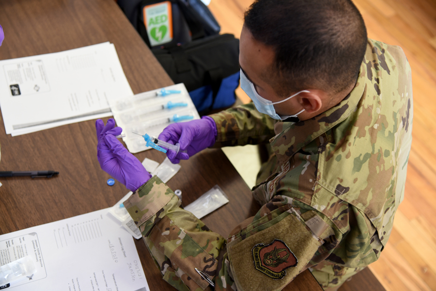 Senior Airman Edgar Carreon, 944th Medical Squadron