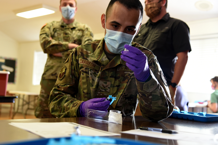 Senior Airman Edgar Carreon, 944th Medical Squadron