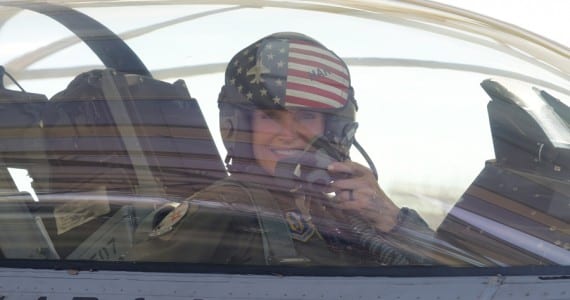 Col. Trena Savageau, 944th Operations Group commander