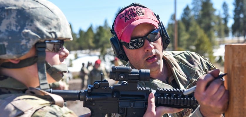 Tech. Sgt. James Hataway, 944th Security Forces Squadron combat arms instructor