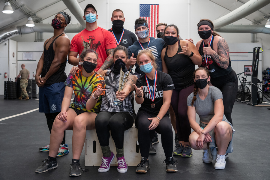 Contestants of the Strongman and Strongwoman Competition