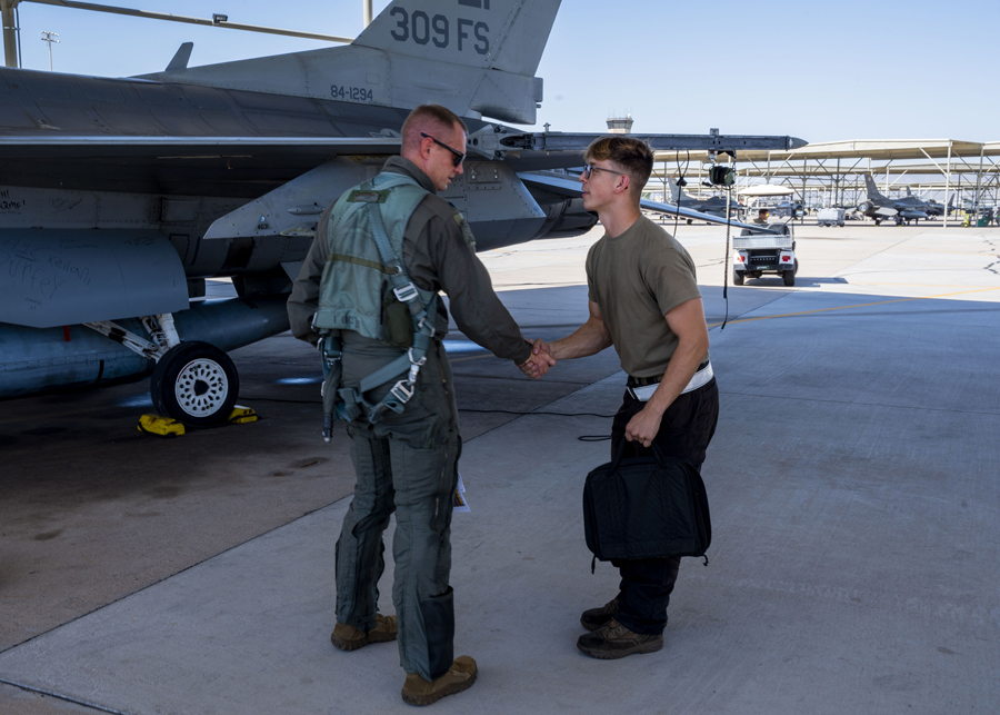 Air Force photograph by Senior Airman David Busby