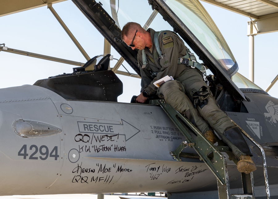 Air Force photograph by Senior Airman David Busby