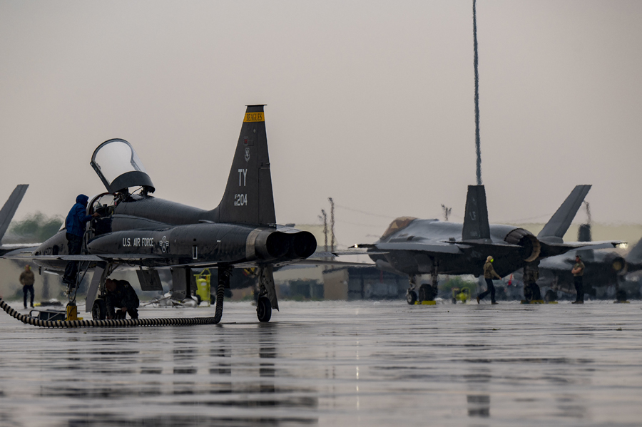Air Force photograph by Tech. Sgt. Betty R. Chevalier