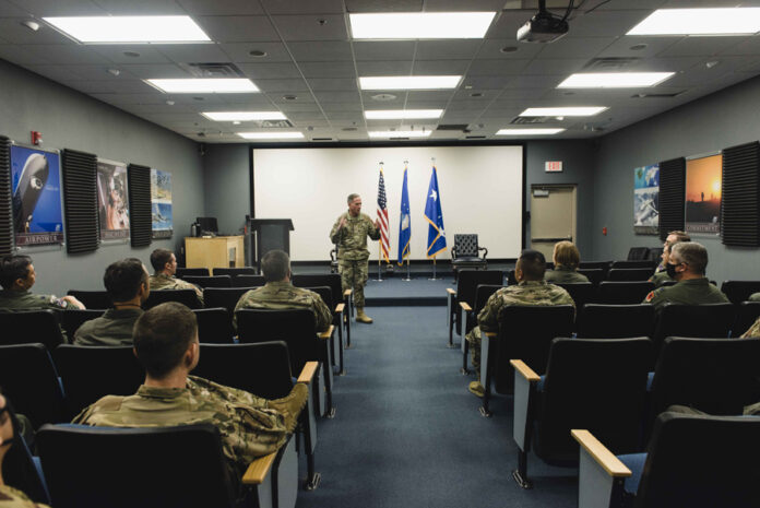 CSAF visits Creech: Shown persistence, readiness through COVID