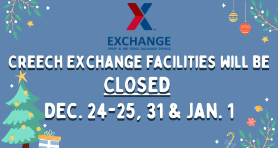 Exchange facilities at Creech close for holidays