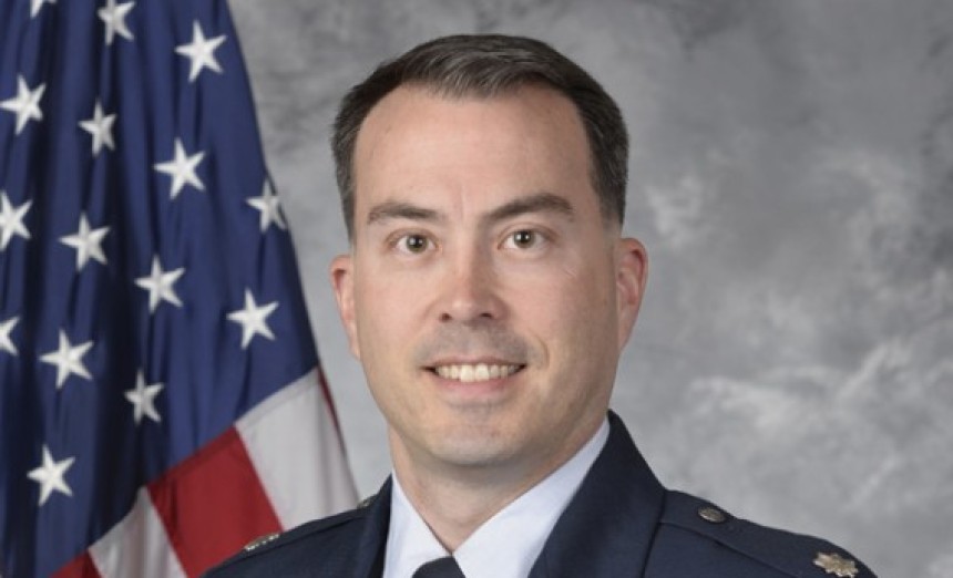 Lt. Col. John Ohlund, 805th Combat Training Squadron commander (Air Force photograph)