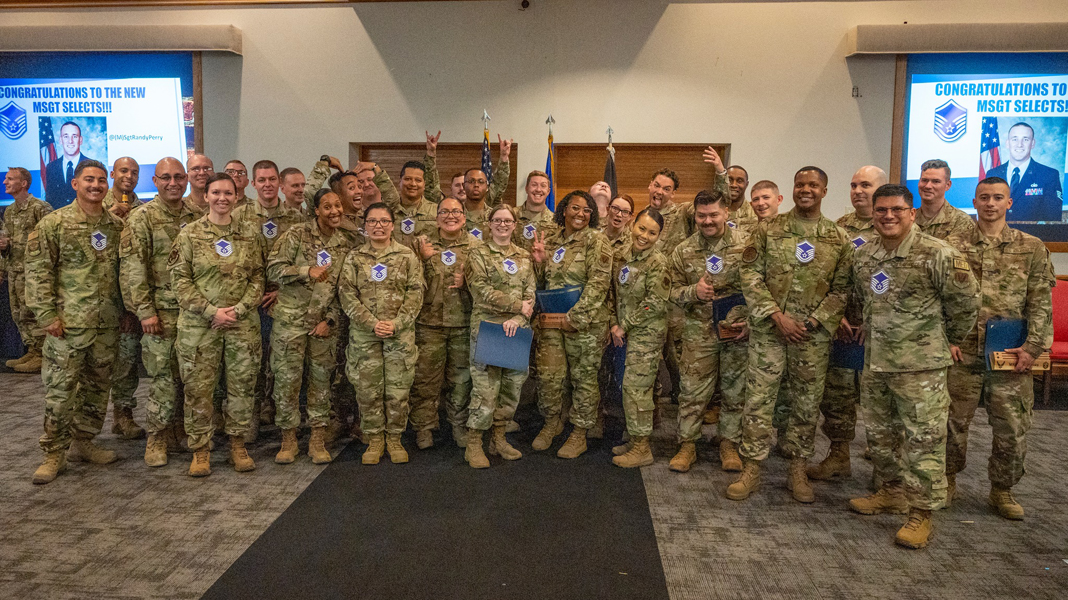 Air Force releases master sergeant/22E7 promotion cycle statistics
