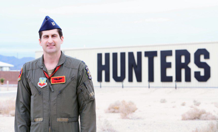 Capt. Robert Ashcroft, assigned to the 30th Reconnaissance Squadron, poses for a photo at Creech Air Force Base, Nev., Jan. 4, 2023. Ashcroft won the Chief of Safety Special Achievement Award at the 15th Air Force level for 2022.