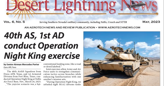 Desert Lightning News Nellis AFB | Creech AFB – May 2023