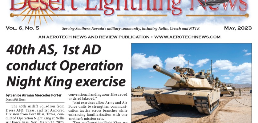 Desert Lightning News Nellis AFB | Creech AFB – May 2023