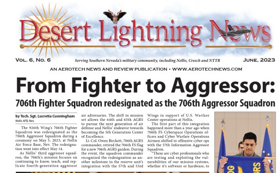 Desert Lightning News Nellis AFB | Creech AFB – June 2023