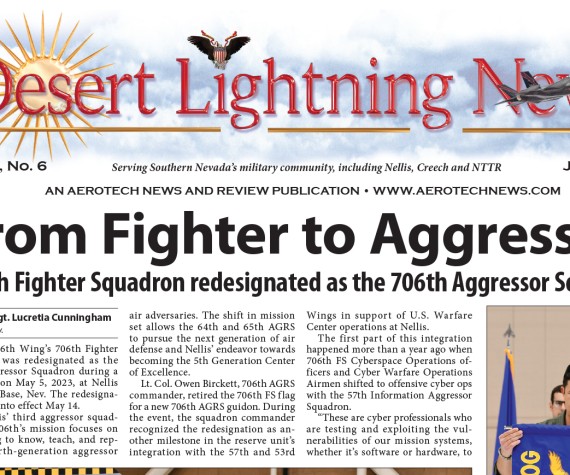 Desert Lightning News Nellis AFB | Creech AFB – June 2023