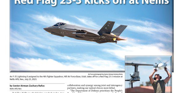 Desert Lightning News Nellis AFB Creech AFB – August 2023