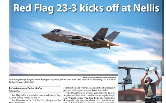 Desert Lightning News Nellis AFB Creech AFB – August 2023