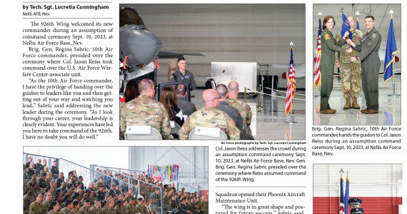 Desert Lightning News Nellis AFB | Creech AFB – October 2023