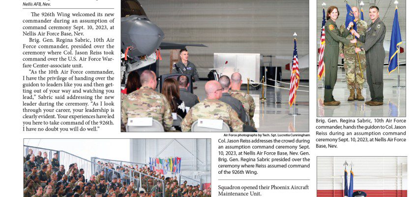 Desert Lightning News Nellis AFB | Creech AFB – October 2023