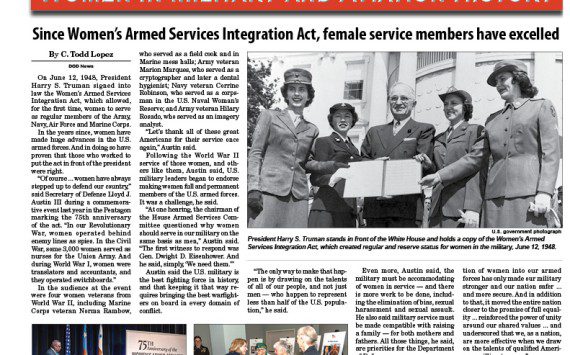 Desert Lightning News Nellis AFB | Creech AFB – Women’s History 2024