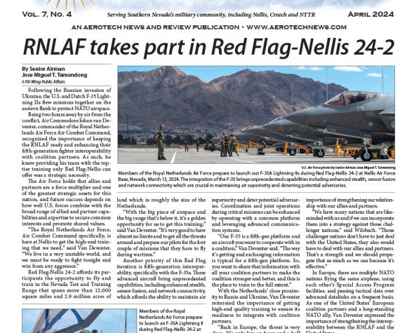 Desert Lightning News Nellis AFB | Creech AFB – April 2024