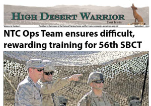 High Desert Warrior Digital Edition - September 7, 2018