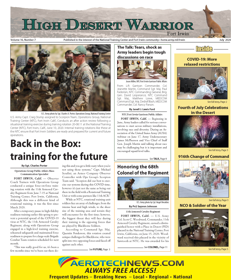 High Desert Warrior Digital Edition - July 2020