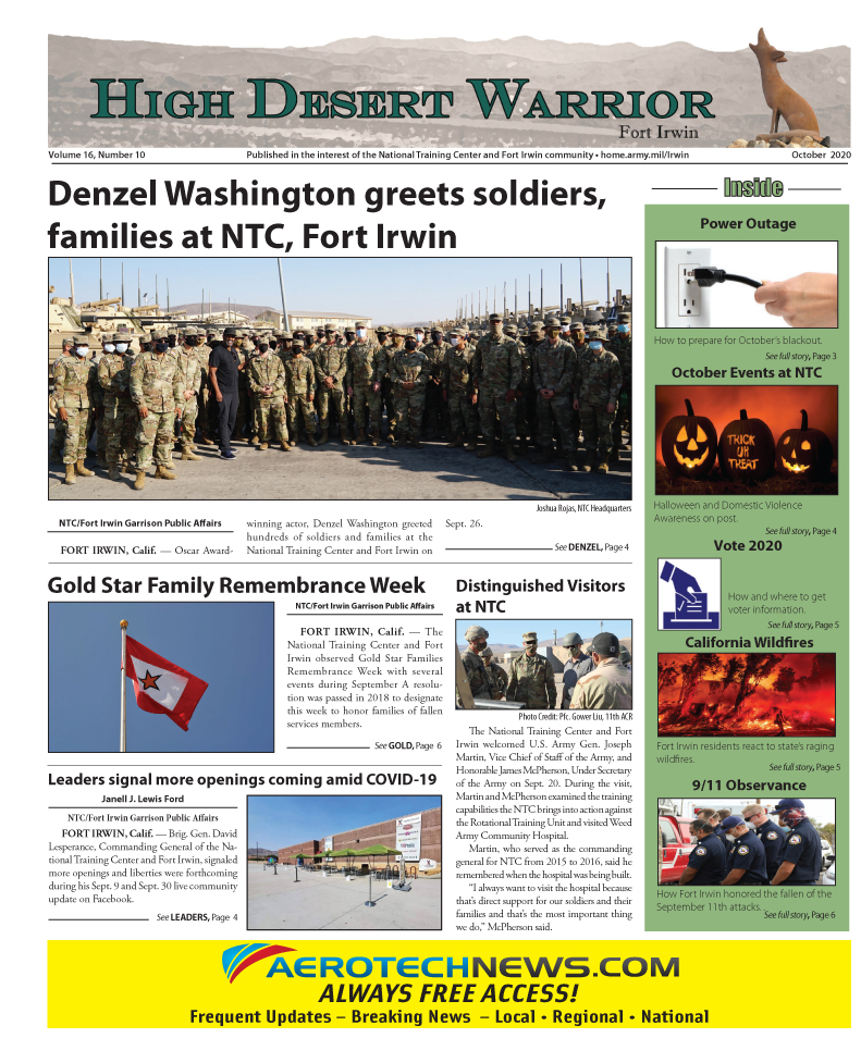 High Desert Warrior Digital Edition - October 2020