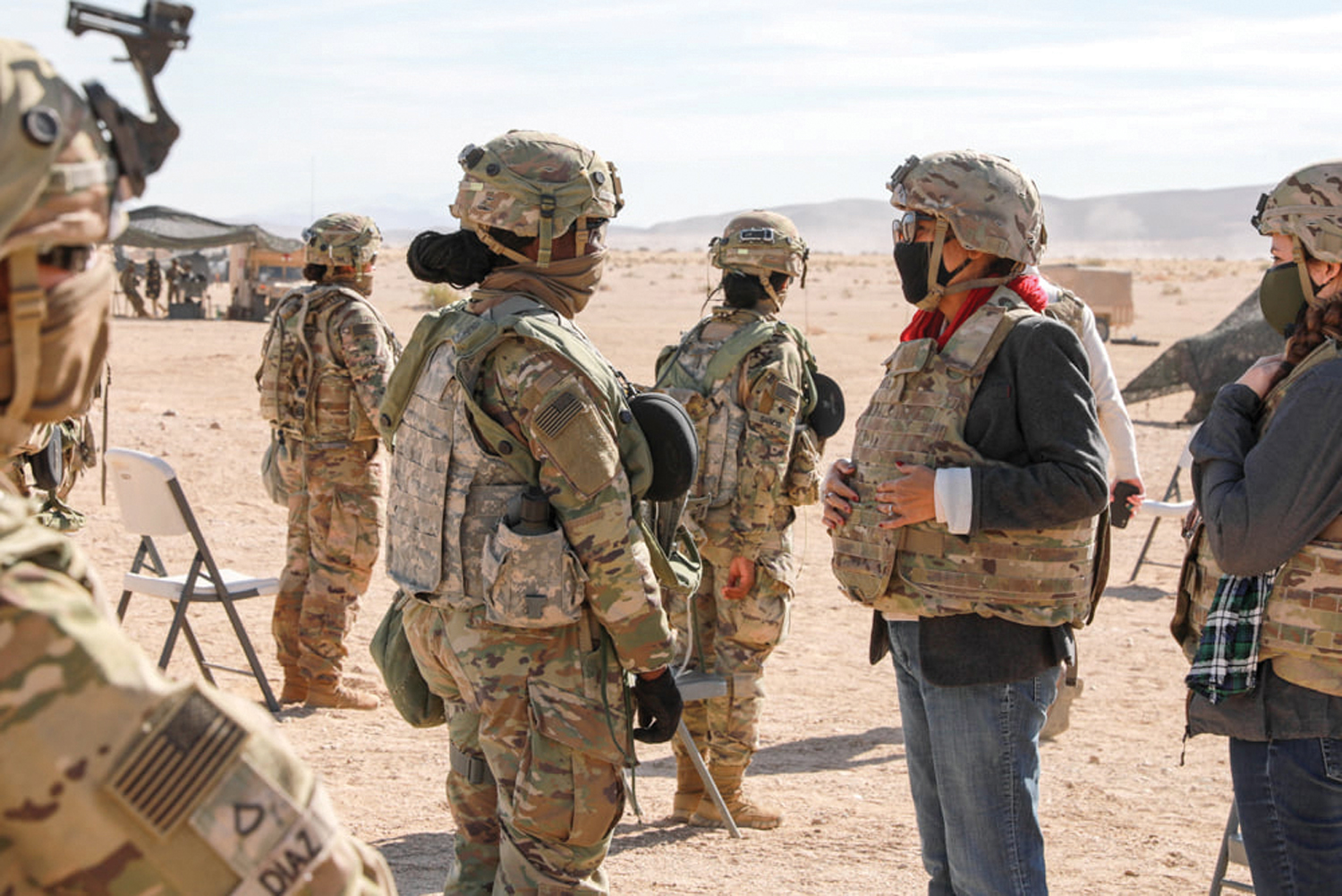 NTC hosts Fort Bliss unit for Rotation 21-02, Texas Congresswoman