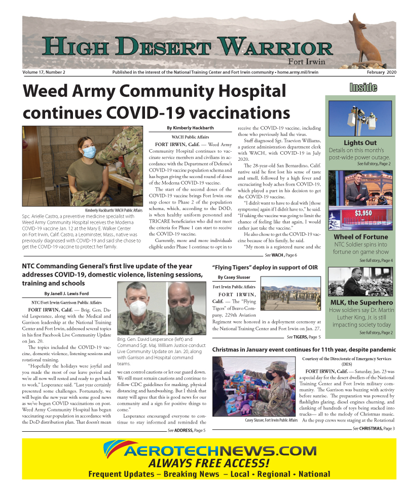 High Desert Warrior Digital Edition - February 2020