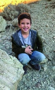 Liam Oullette, Kindergartner, Lewis Elementary School