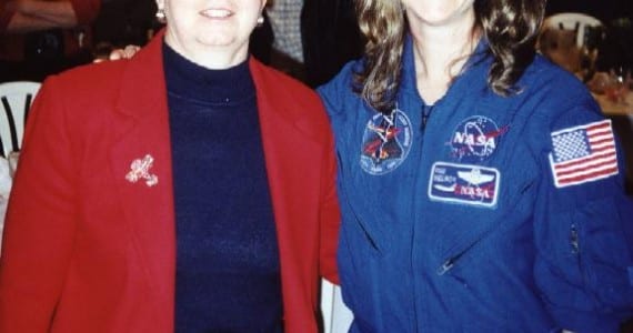 Astronaut Pam Melroy was guest of honor and featured speaker