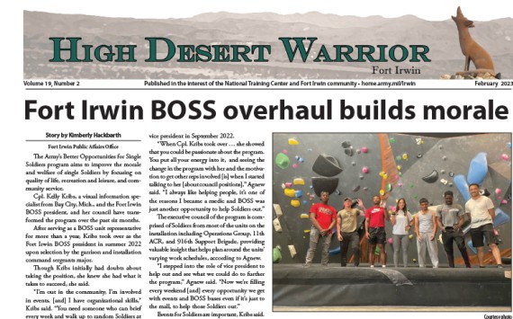 Digital Publication serving the National Training Center and Fort Irwin, CA. An AerotechNews.com Publication.